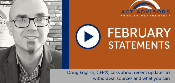 February Statements and Recurring Withdrawal Source Update